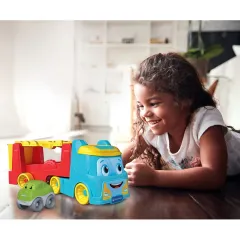 17892 Baby Clementoni - Taklacı Arabalar Çekici Kamyonu 18+ ay - Tumbling Car Transporter