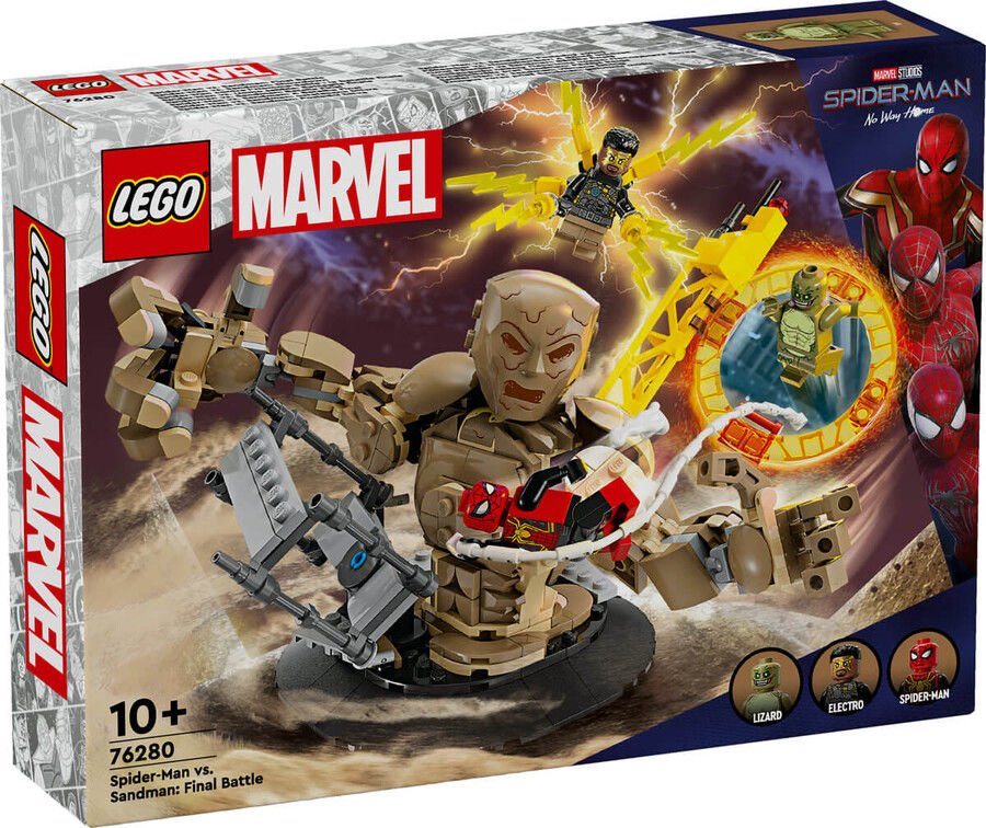 76280 LEGO® Marvel Örümcek Adam Kum Adam’a Karşı: Son Savaş