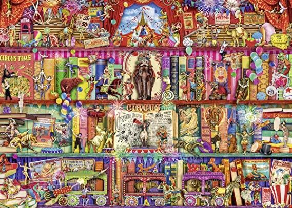 Ravensburger 1000 Parçalı Puzzle Circus Aimee Stewart-152544 (152544)