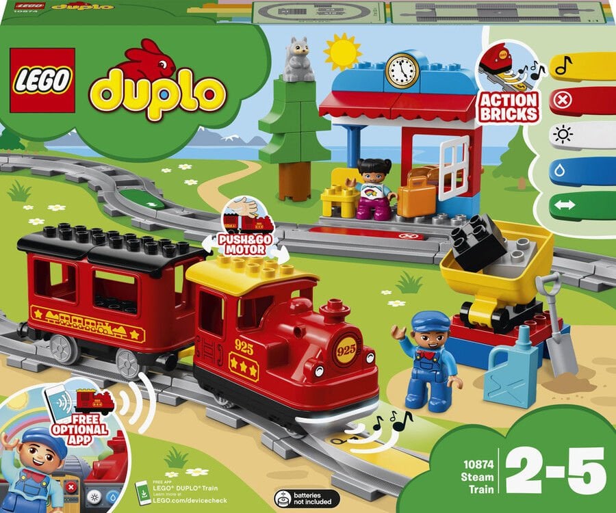 10874 LEGO® DUPLO® Town Buharlı Tren