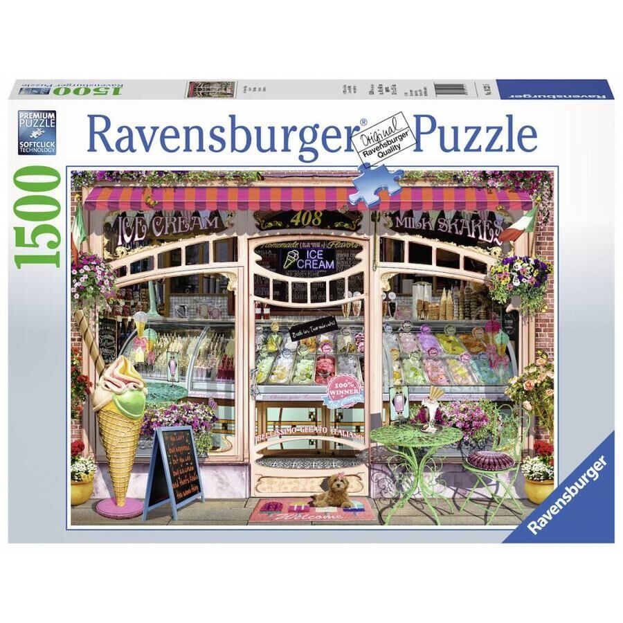 1500 Parça Puzzle Ice Cream Shop (162215)