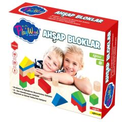 KUTUDA 29 PARÇA AHŞAP BLOKLAR ONY-356