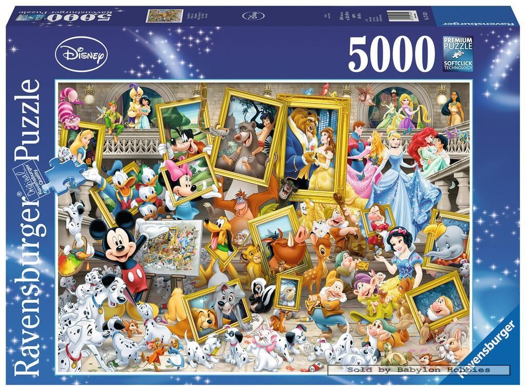 Ravensburger 5000 Parçalı Puzzle WD Mickey Artist (174324)