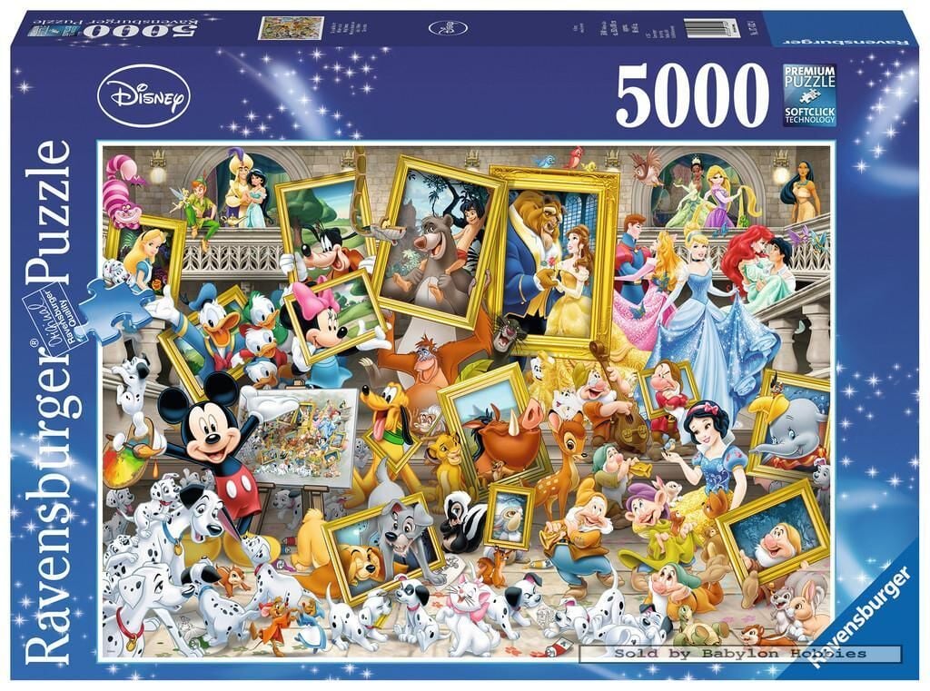 Ravensburger 5000 Parçalı Puzzle WD Mickey Artist (174324)