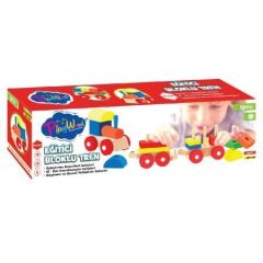 KUTUDA AHŞAP EĞİTİCİ BLOKLU TREN ONY-351