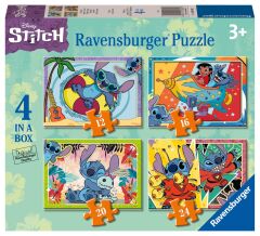 4 Puzzle Tek Kutuda Disney Stitch 12/16/20/24 (120010692)