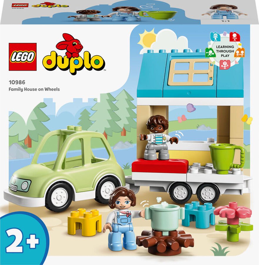 10986 LEGO® DUPLO® Town Tekerlekli Aile Evi