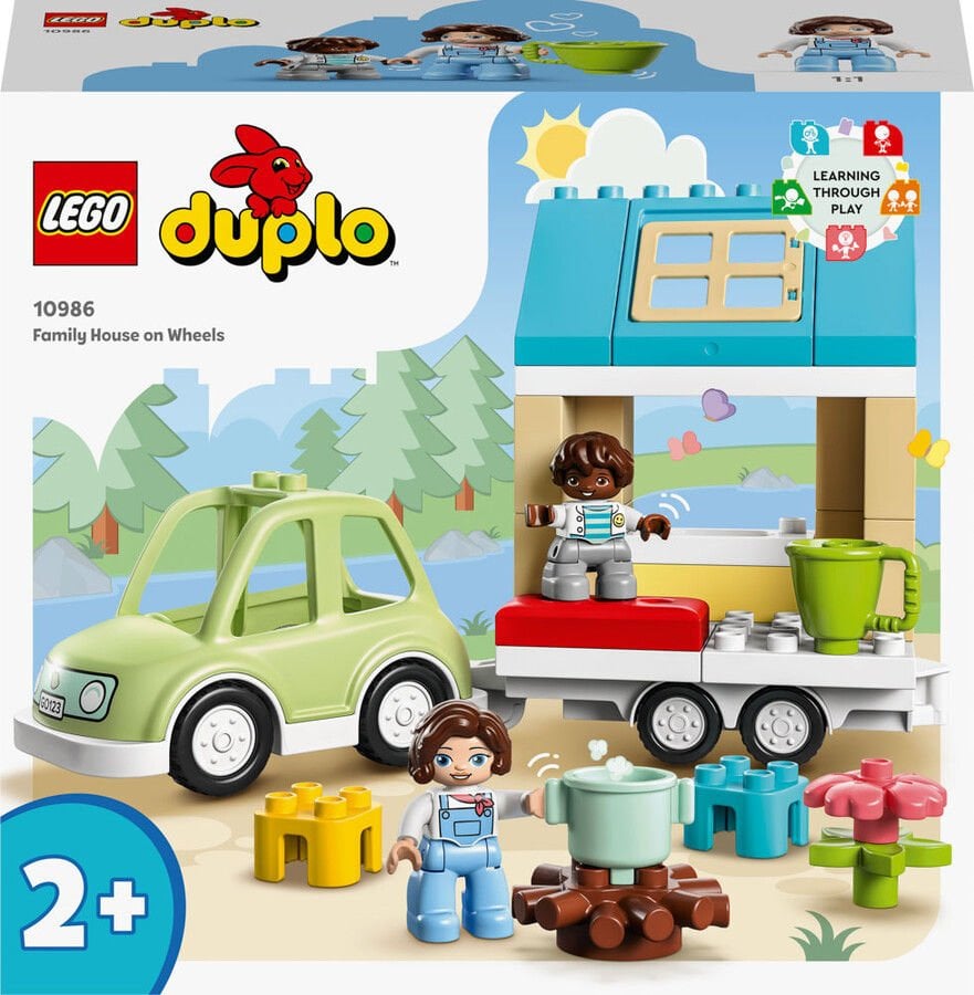 10986 LEGO® DUPLO® Town Tekerlekli Aile Evi
