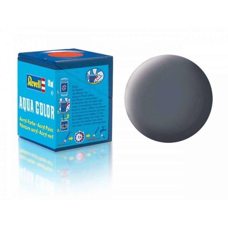Revell Aqua Color Mat Toz Gri 18ml-36177 (36177)