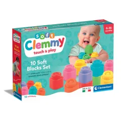 17988 Soft Clemmy - Yumuşak Blok Oyun Seti - 10 parça 6-36 ay