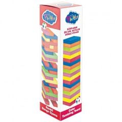 KUTUDA RENKLİ AHŞAP DENGE OYUNU ONY-310