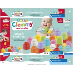 17989 Soft Clemmy - Yumuşak Blok Oyun Seti - 20 parça 6-36 ay