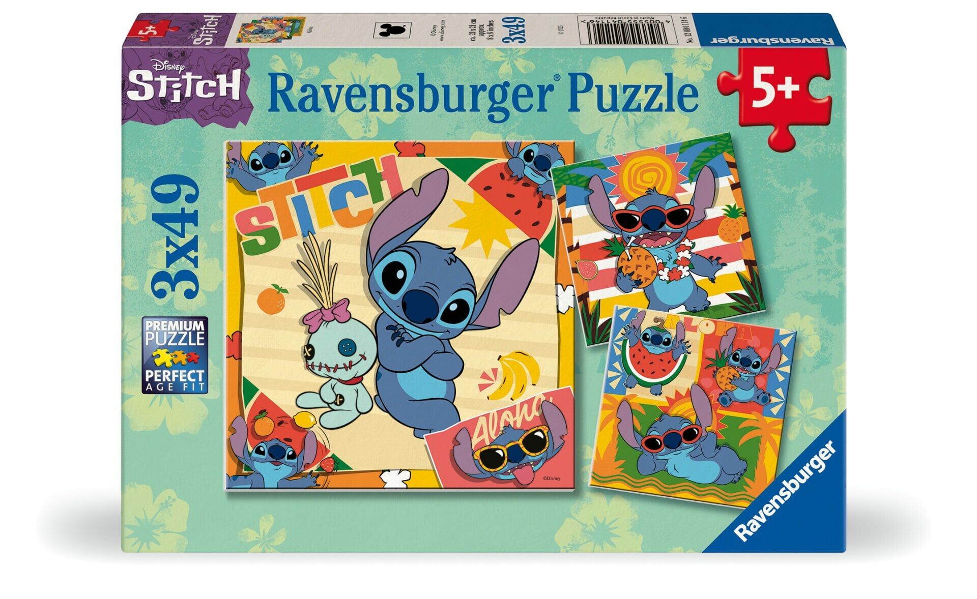 3x49 Parça Puzzle Disney Stitch (120041146)