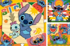 3x49 Parça Puzzle Disney Stitch (120041146)