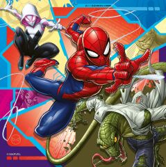 3x49 Parça Puzzle Marvel Spider Man (120041153)