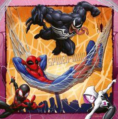 3x49 Parça Puzzle Marvel Spider Man (120041153)