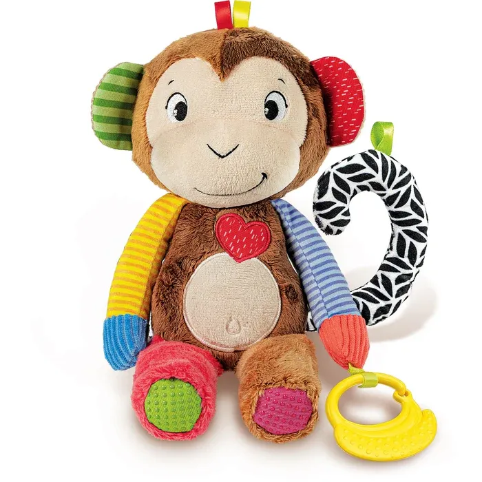 64187 Baby Clementoni - Minik Maymun 3+ ay