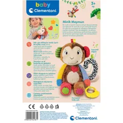 64187 Baby Clementoni - Minik Maymun 3+ ay