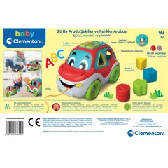 64600 Baby Clementoni - BulTak Araba 9+ ay