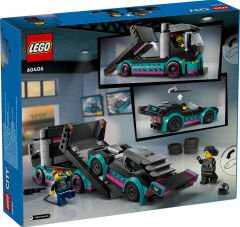 60406 LEGO® City Yarış Arabası ve Araba Taşıyıcı Kamyon