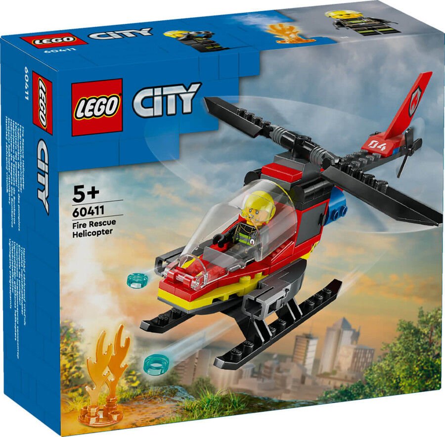 60411 LEGO® City İtfaiye Kurtarma Helikopteri