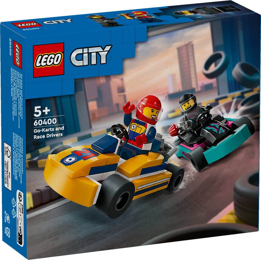 60400 LEGO® City Go-Kartlar ve Yarış Sürücüleri
