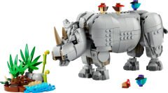 31171 LEGO® Creator Vahşi Hayvanlar: Muhteşem Gergedan ile Kuşlar