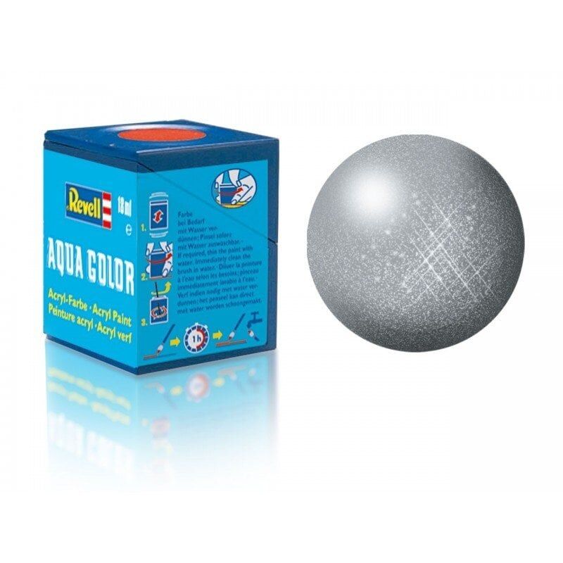 Revell Aqua Color Metalik Çelik 18ml-36191 (36191)