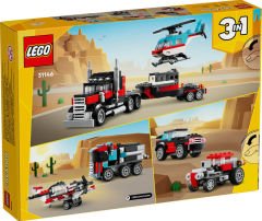 31146 LEGO® Creator Helikopterli Açık Kasa Kamyon