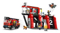 60414 LEGO® City İtfaiye Kamyonlu İtfaiye Merkezi