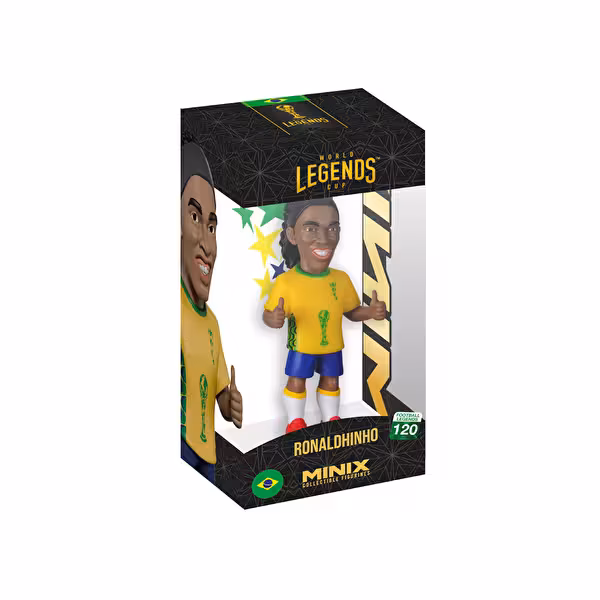 Minix Ronaldinho Brazil World Cup Legends Koleksiyon Figürü- 24896 (010101GIP24896)