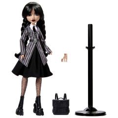 Monster High Koleksiyon Wednesday Okul Üniformalı Bebek HXJ04