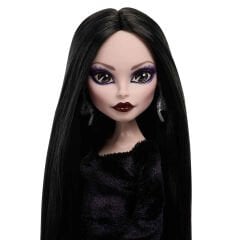 Monster High Koleksiyon Wednesday Morticia Addams Skullector Bebek JLK99