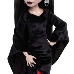 Monster High Koleksiyon Wednesday Morticia Addams Skullector Bebek JLK99