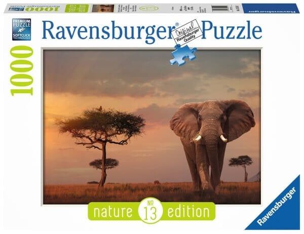 Ravensburger 1000 Parçalı Puzzle Elefant (151592)