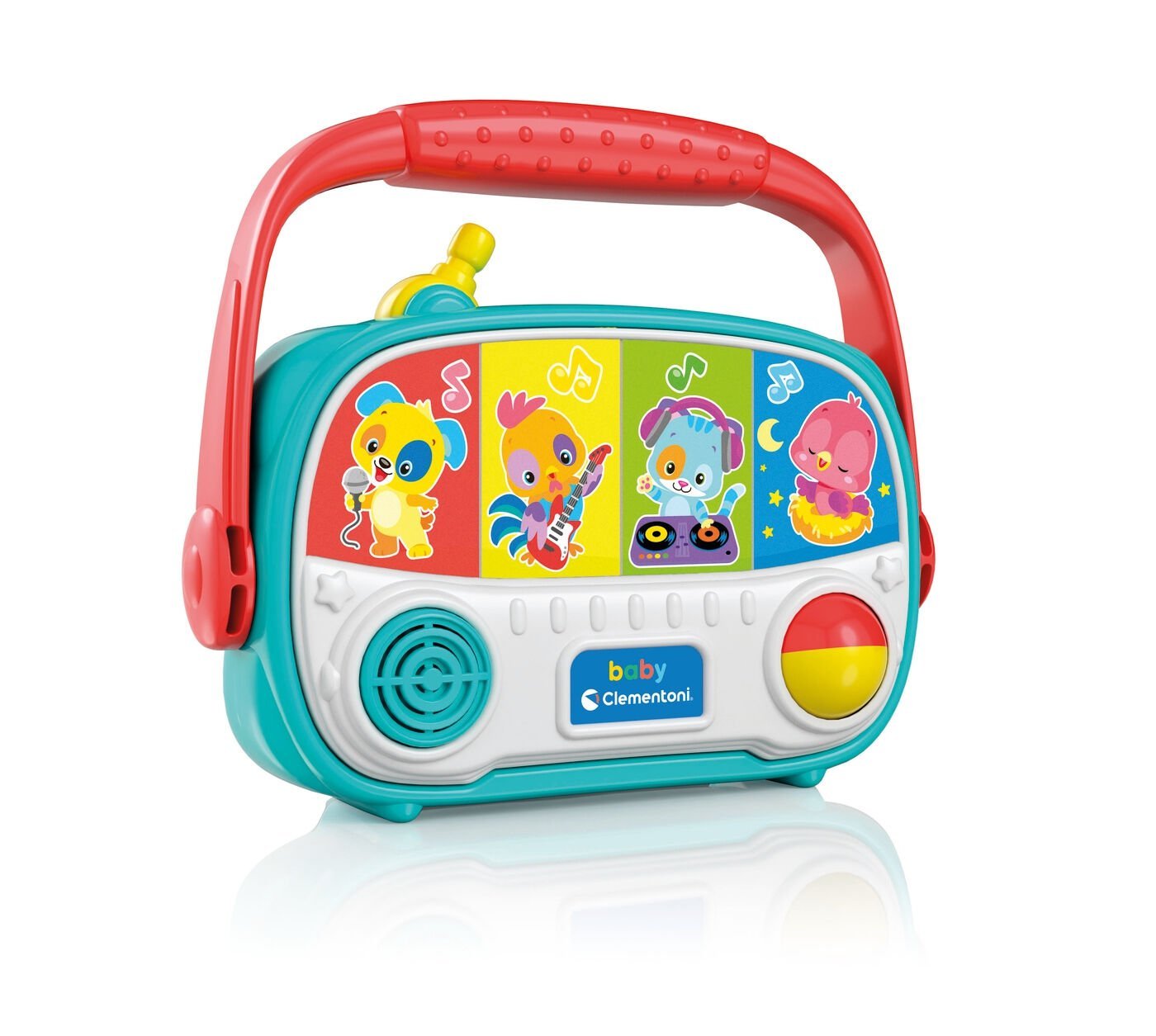 17459 Baby Clementoni - Bebek Radyosu 6+ ay