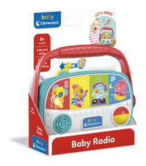 17525 Baby Clementoni - Bebek Radyosu 6+ ay