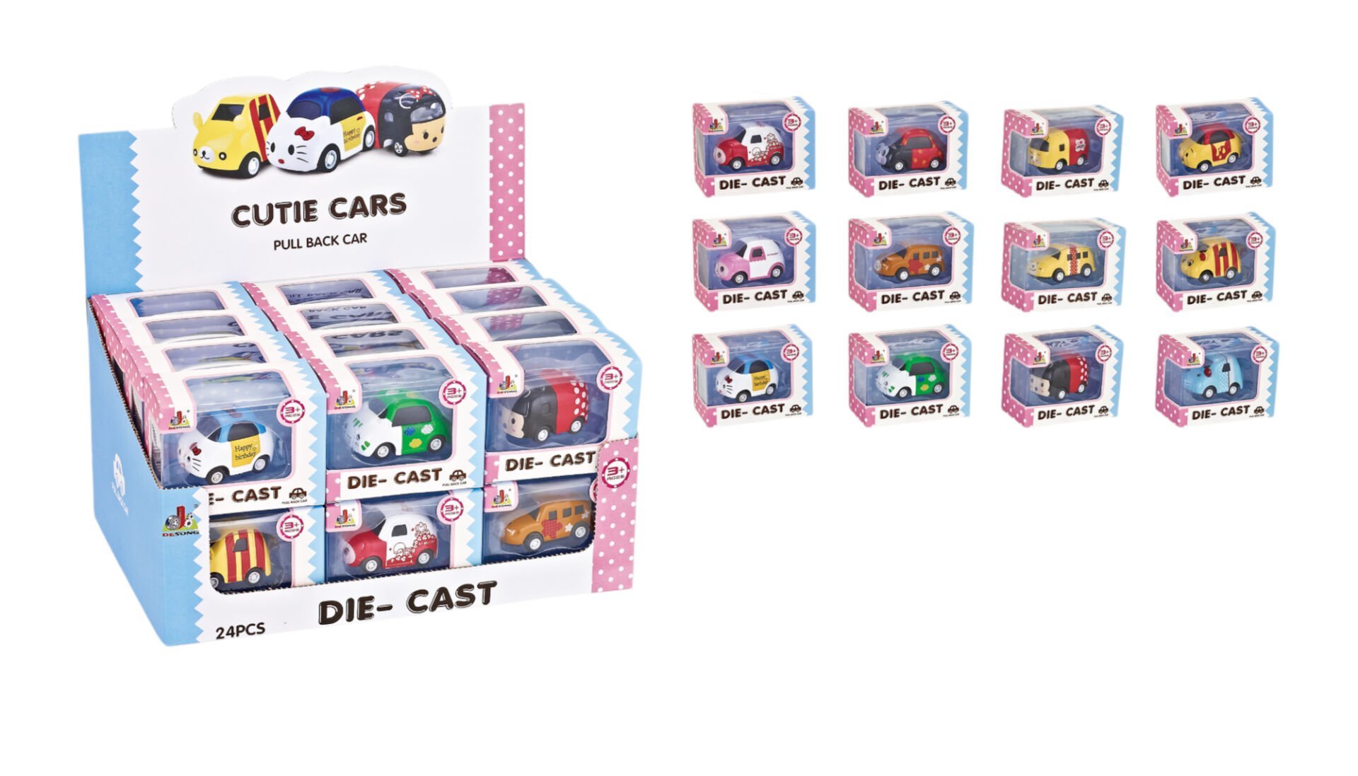 KZL-DS885 CEKBIRAK KUT SEVIMLI ARACLAR (BOX24) 240