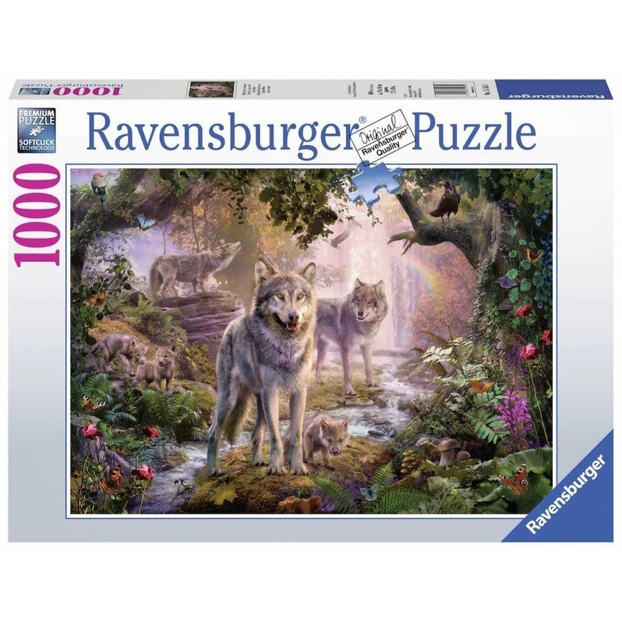 1000 Parça Puzzle Wolf Family (151851)