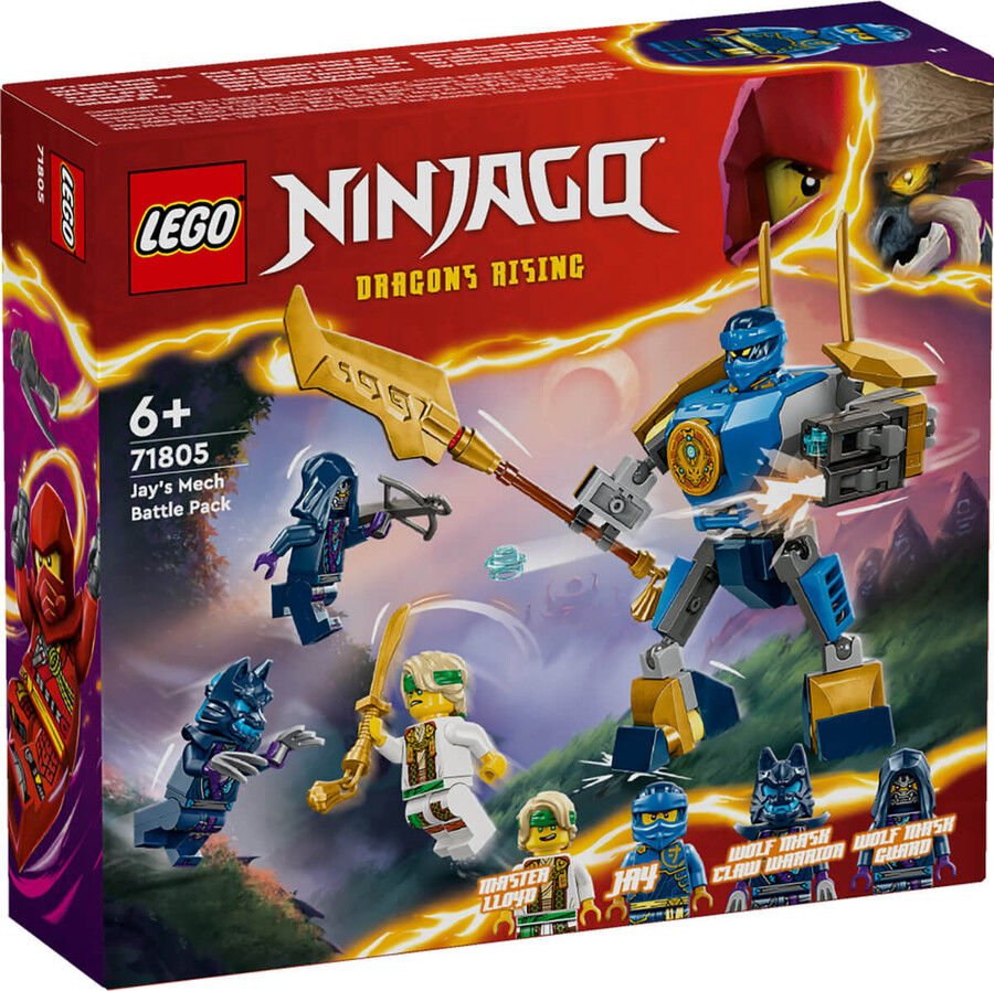 71805 LEGO® NINJAGO Jay'in Robotu Savaş Paketi