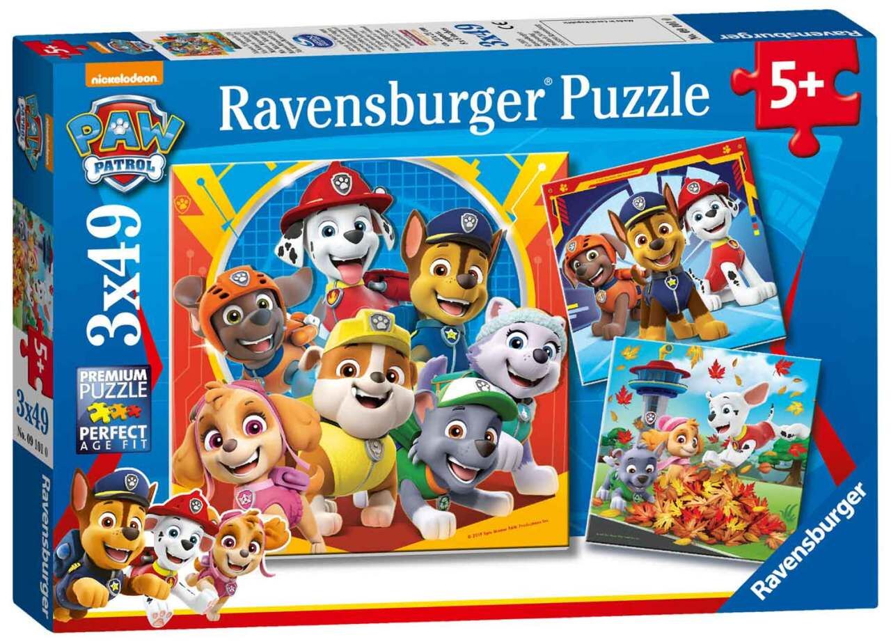 Ravensburger 3x49 Parçalı Puzzle Paw Patrol (050482)