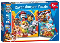 Ravensburger 3x49 Parçalı Puzzle Paw Patrol (050482)