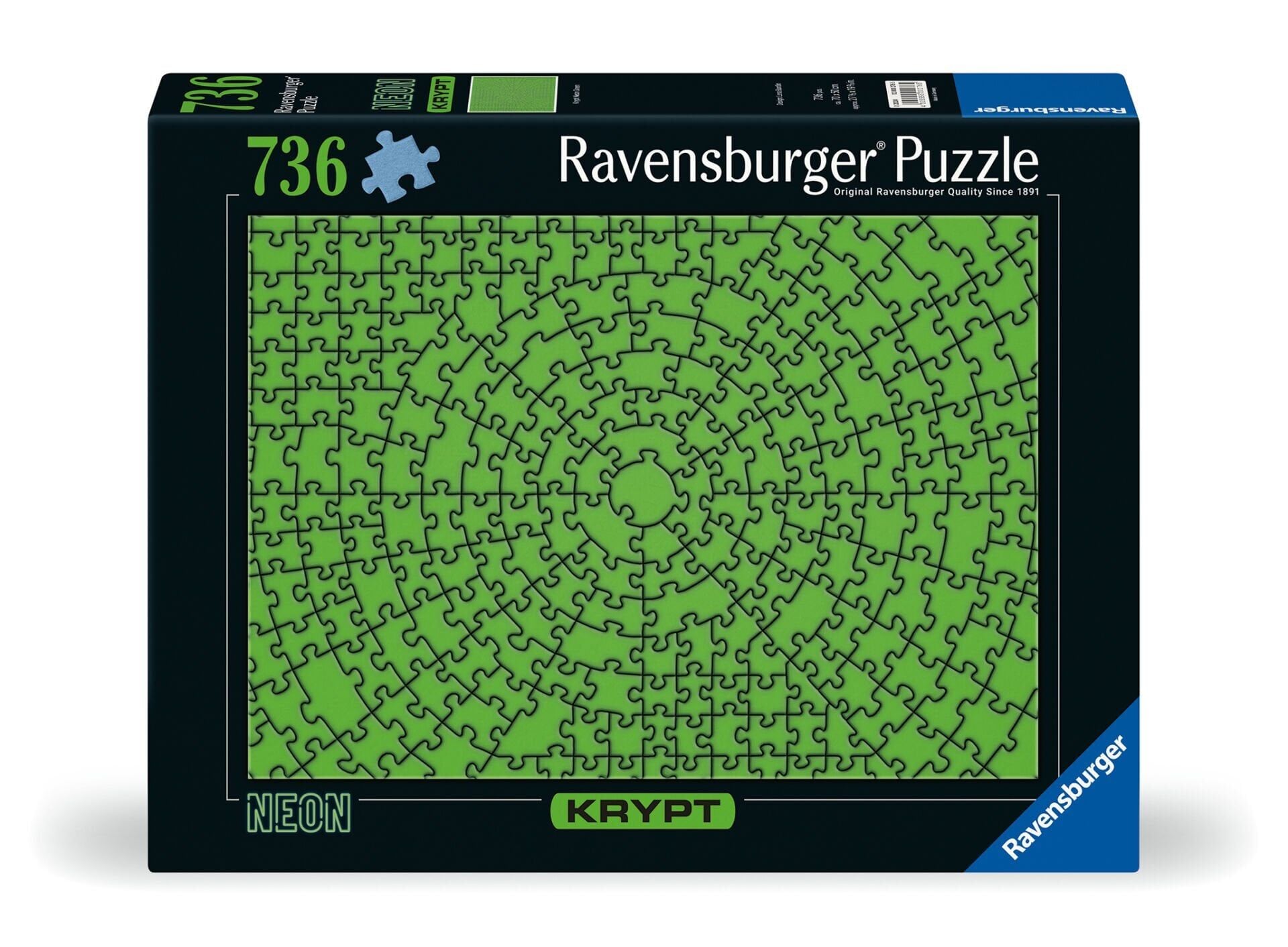 654 Parça Puzzle Krypt Yeşil (120002765)