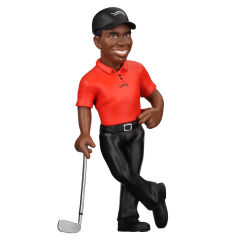 Minix Tiger Woods Figürü- (T01020888)