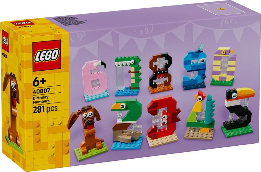 40807 LEGO® Iconic Doğum Günü Rakamları