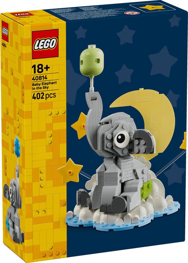 40814 LEGO® Iconic Gökyüzündeki Yavru Fil