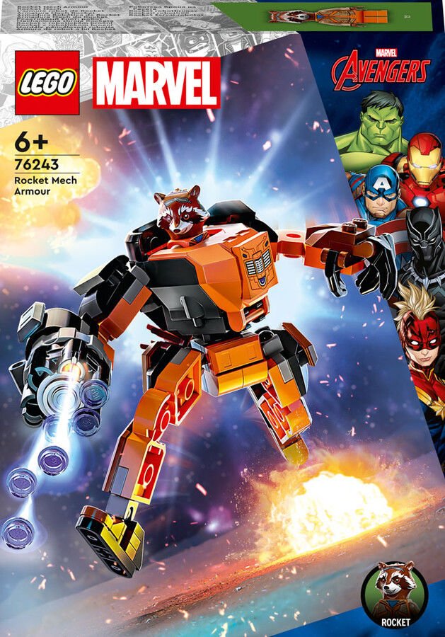 76243 LEGO® Marvel Rocket Robot Zırhı