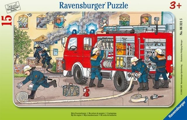 Ravensburger 15 Parçalı Puzzle Fireman (063215)