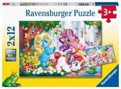Ravensburger 2x12 Parçalı Puzzle Unicorn (050284)