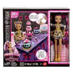Monster High Doğum Günü Serisi - Clawdeen'in Pasta Yapım Seti JBG78